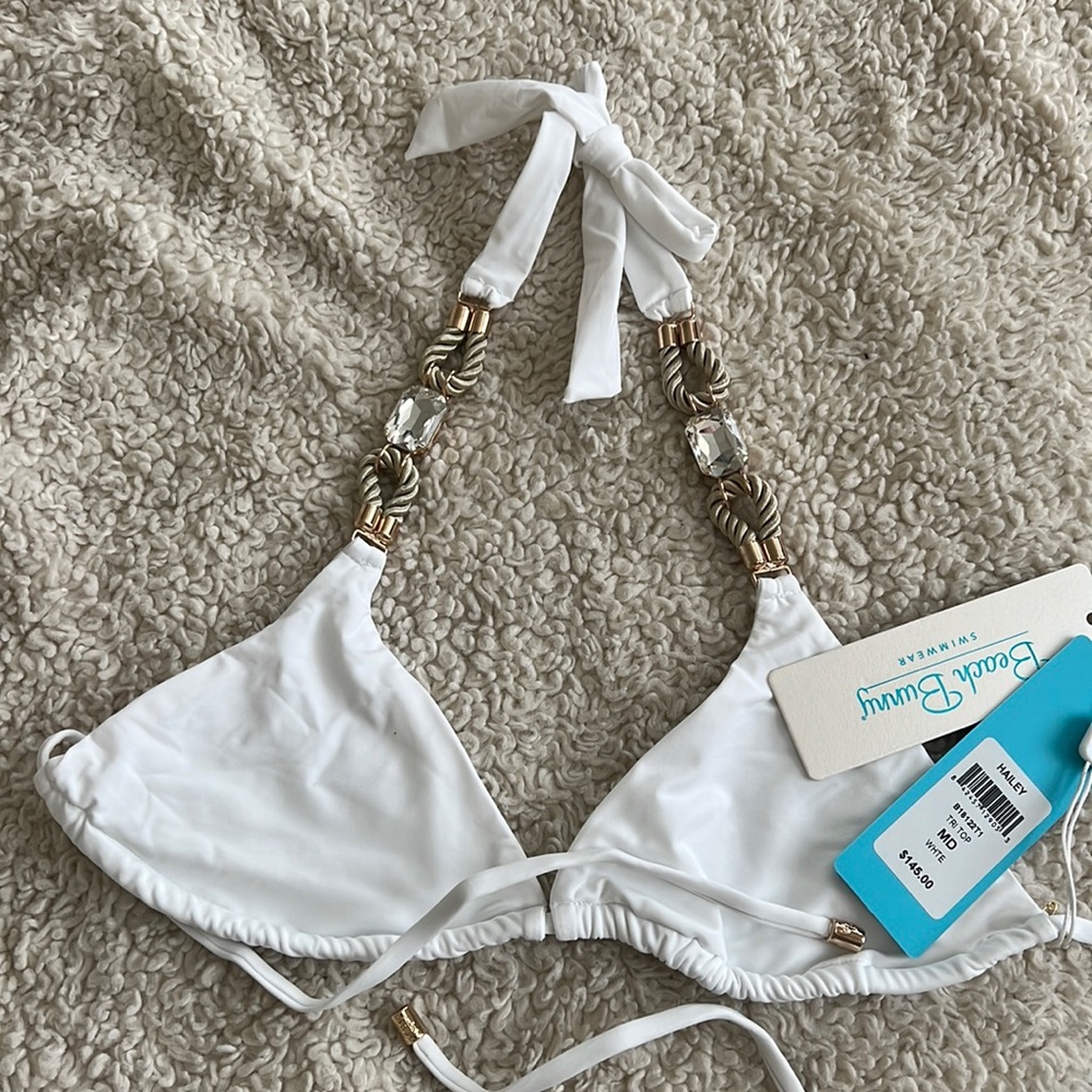 COPY - Beach Bunny Bikini Top - hailey- Medium